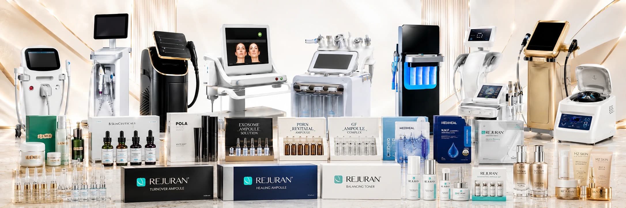 SkinSpirit treatment technology and professional skincare collection