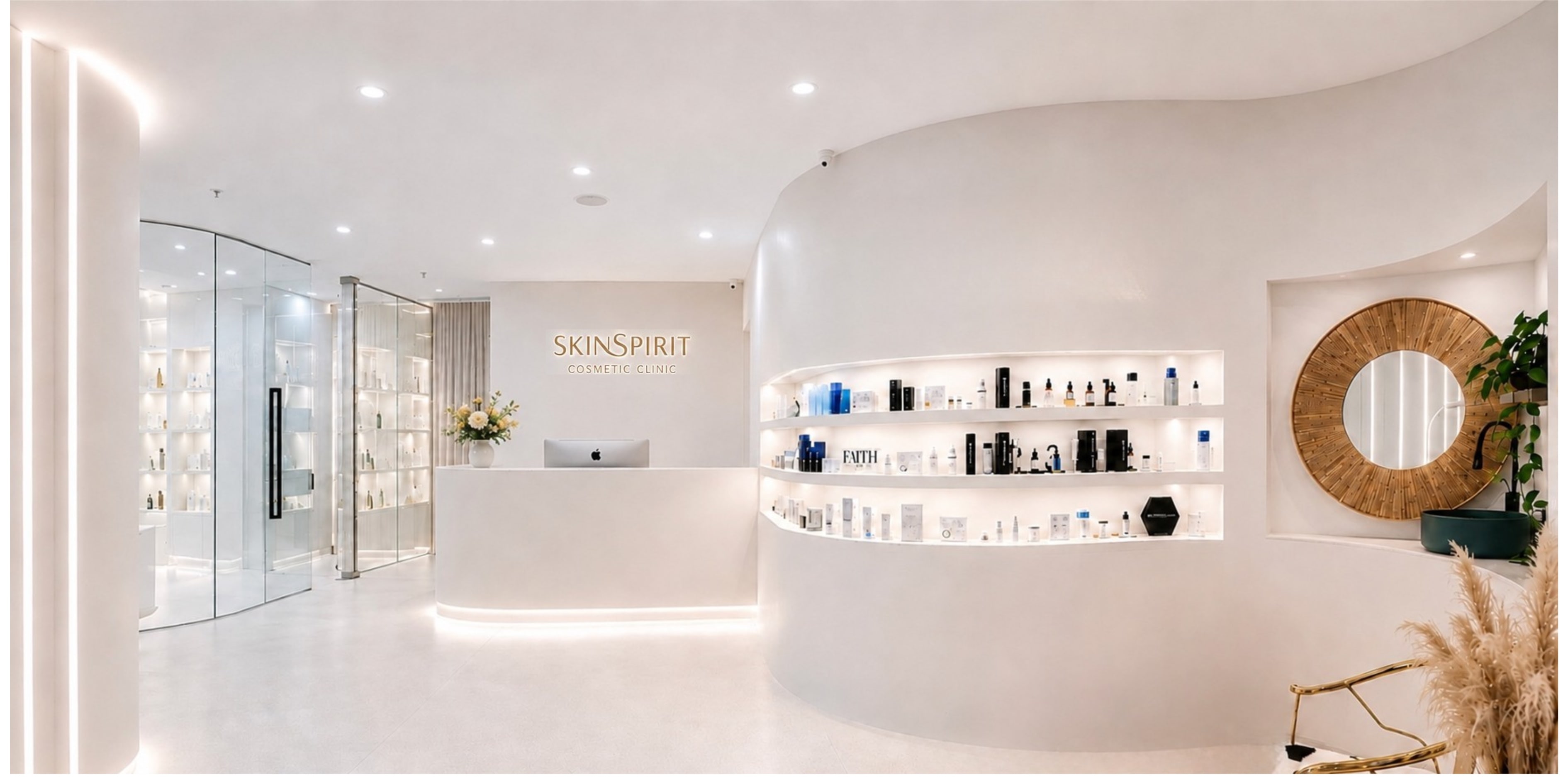 SkinSpirit Cosmetic Clinic reception in Sydney